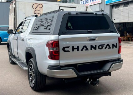 Kунг на кузов Changan Hunter Plus 2 стекла алюминиевый купить в Воронеже